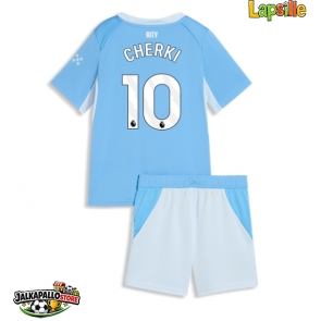 Manchester City Rayan Cherki #10 Kotipaita Lapsille 2026-27 Lyhythihainen (+ shortsit)